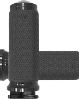 Avon Memory Foam Grips 1" Black for Motorcycles