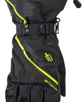 Meridian Snow Gloves Black Large