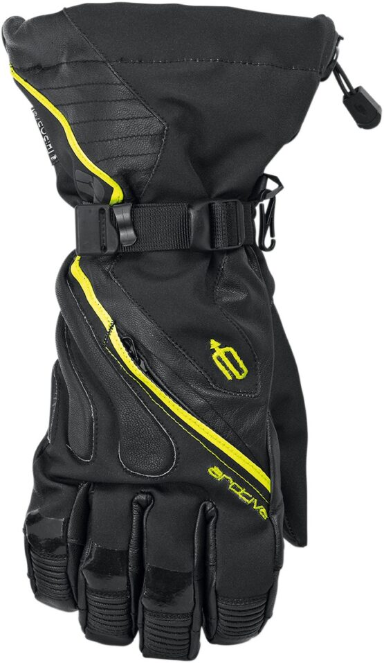 Meridian Snow Gloves Black Large