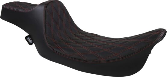 Drag Specialties Predator III Extended Reach Seat Black Harley FLHX/FLHR