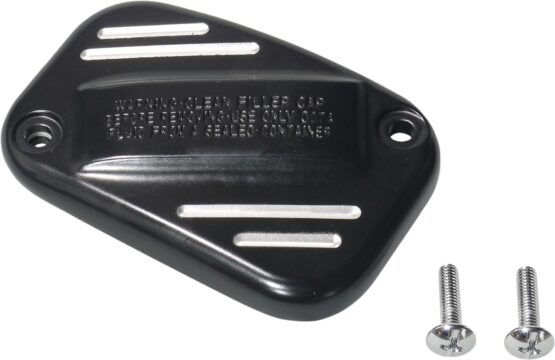 Drag Specialties Front Brake Master Cylinder Cover Black Gloss For Harley Softail