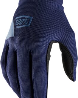 100% Women's Ridecamp Glove Navy/Slate - Size L