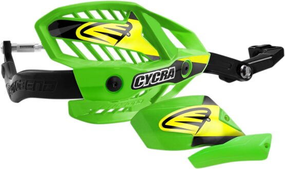 Cycra Probend Ultra Handguards w/HCM Clamp 1-1/8" Green