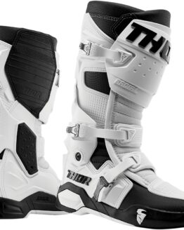 Radial Dirt Bike Boots - White Men's Size 8