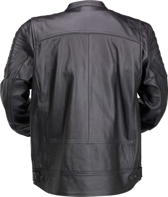 Z1R Widower Leather Jacket Black XL Men's - Image 2