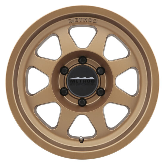 MR701 17x8.5 0mm Offset 6x135 87mm CB Method Bronze Wheel