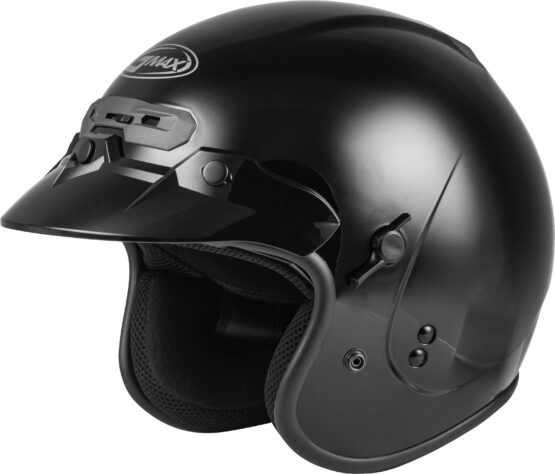 GMAX GM-32 Open-Face Helmet Black X-Small
