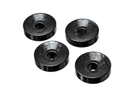 Black Rear Shock Upper Bushing Set Fits 06-11 Honda Civic SI