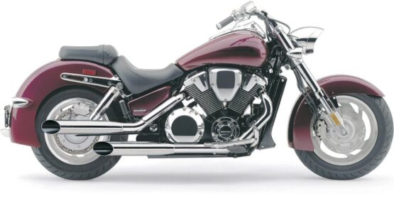 3.5" Slash Cut Chrome Slip On Exhaust - Image 2