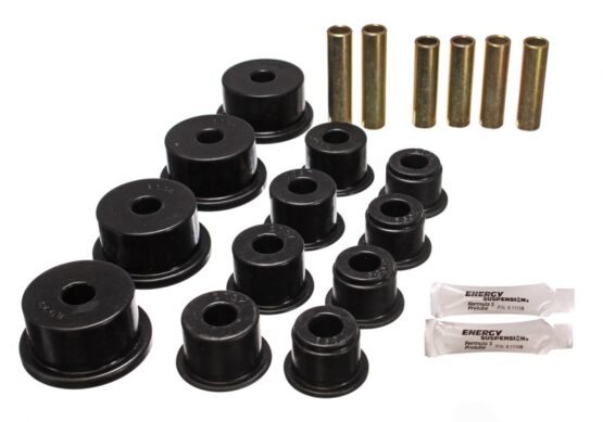 Energy Suspension Leaf Spring Bushing Set Black 2.2109G Fits Jeep/Cherokee