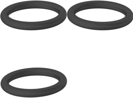 3 Pack Drain Plug O-Ring - #013 (7/16id 9/16od) Mil. Spec. Fluorocarbon Rubber