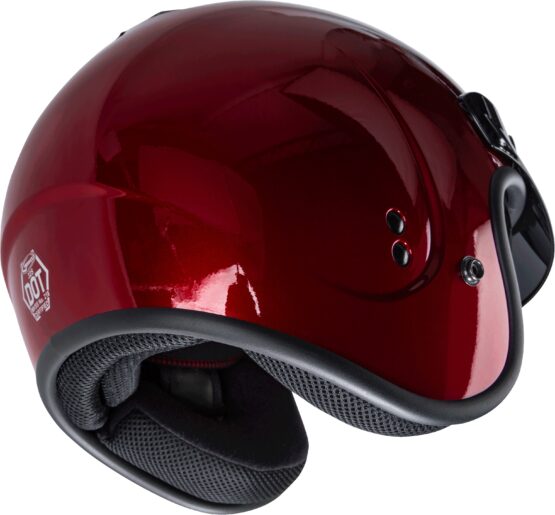 GMAX GM-32 Open-Face Helmet Candy Red 2X-Large - Image 2