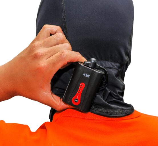 California Heat 7V Heated Balaclava Black One Size - Image 2