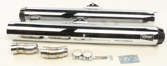 Comp-S Dual Chrome Slip On Exhaust - Image 2