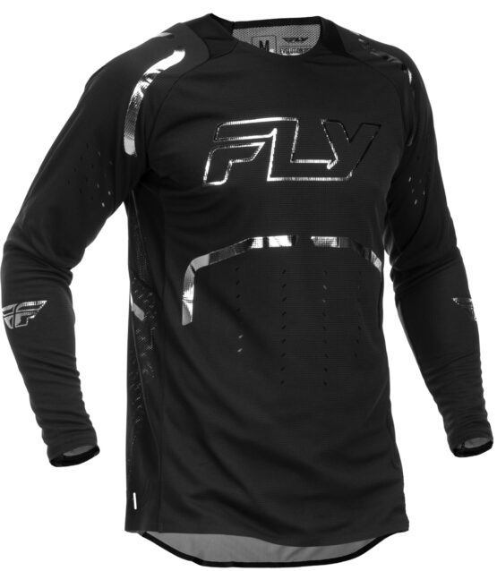 Fly Racing Evolution DST SE Spark Jersey Black/Silver Medium