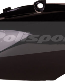Plastic Side Number Plate - Black