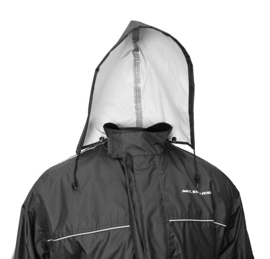 Nelson Rigg Solo Storm Waterproof Jacket Black Small Men's - Image 5