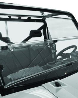 QuadBoss Windbreak Folding Windshield Fits 15-19 Polaris Ranger 1000 Diesel