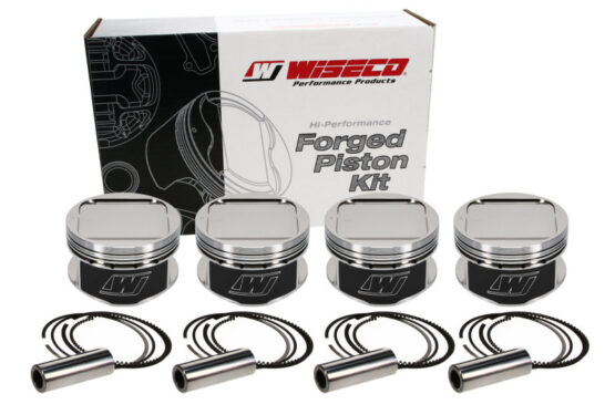 Wiseco R/Dome 8.4:1 CR 92mm Piston Kit Fits Subaru WRX EJ20 2.0L 16V - Image 2