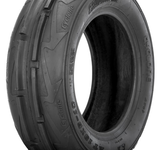 Sedona Cyclone 19x6-10 Sand Rib Front ATV Tire Blackwall 1 Tire - Image 2