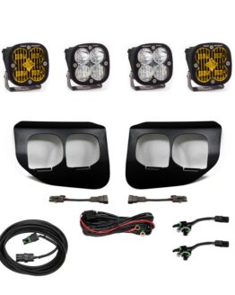 Baja Designs Amber Fog Lights Dual FPK SAE/Sport Fits Ford Super Duty (20+)
