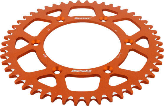 Supersprox 50T Aluminum Rear Sprocket Orange 520 Chain Fits KTM/Husqvarna - Image 3