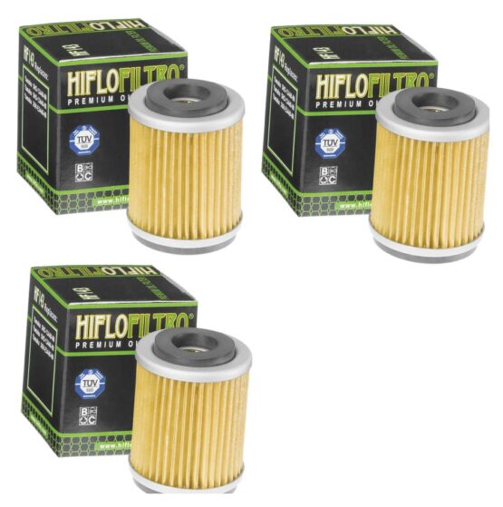 HF143 Oil Filter - Wire Mesh Media - 3 Pack