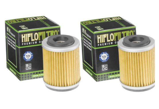 HF143 Oil Filter - Wire Mesh Media - 2 Pack