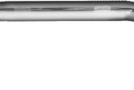 Fire Power 7/8 Inch Clubman Handlebars Chrome