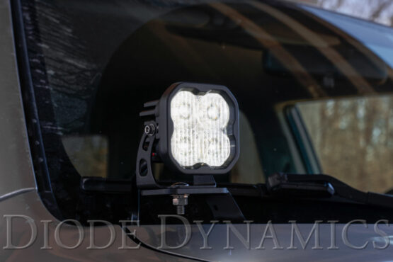 SS3 LED Pod Sport - White SAE Fog Standard (Pair) - Image 2