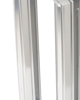 Hofmann Designs 12in Raw Billet Risers Kickback for 1in Handlebars