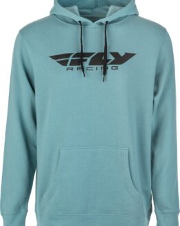 Fly Racing Corporate Pullover Hoodie Dusty Slate - Medium