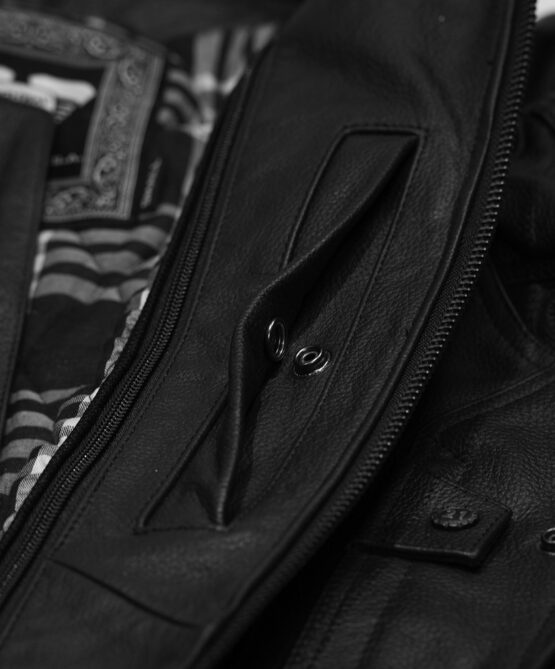 Gunner Riding Jacket Black Medium - Image 3