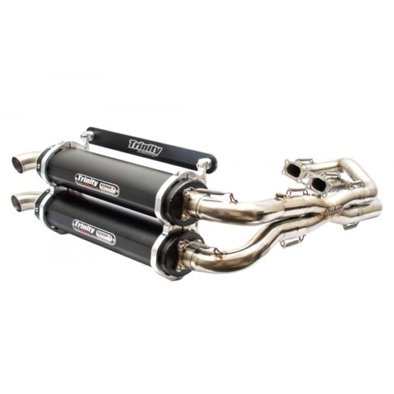 Stage 5 Full Exhaust - Black Mufflers