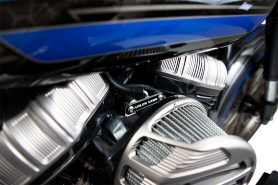 Arlen Ness 10-Gauge Rocker Box Covers Titanium - Image 2