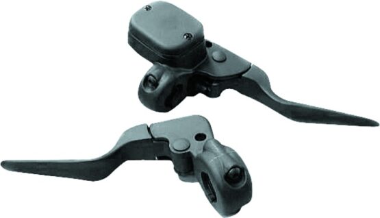Bikers Choice H/Bar Cntrl Kit-Blk 9/16in Mc