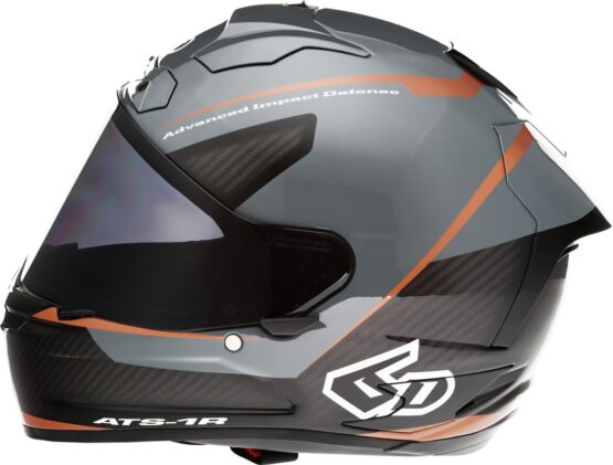 6D ATS-1R Alpha Full Face Helmet XL Gray Bronze Unisex - Image 2