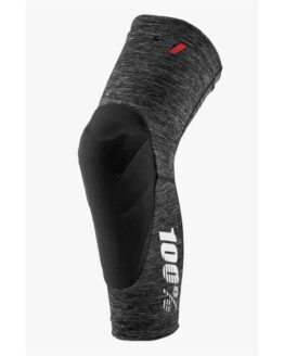 100% Teratec Knee Guards Gray/Black Medium