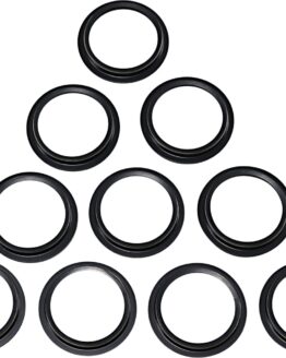 Drag Specialties Fork Seals Dust Seals 10-Pack For Harley-Davidson