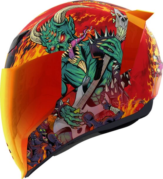 ICON Airflite Blegh MIPS Helmet - Small, Red - Image 2