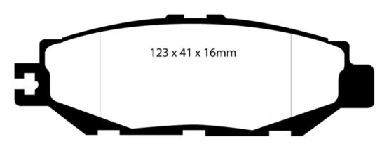 Yellowstuff Rear Brake Pads