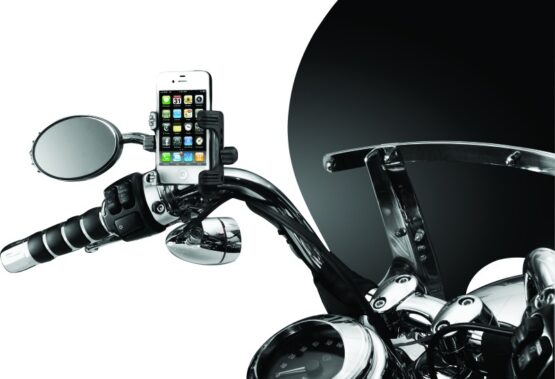 Kuryakyn Tech-Connect Bar Mount Device Holder 7/8 to 1-1/4in Bars - Image 4