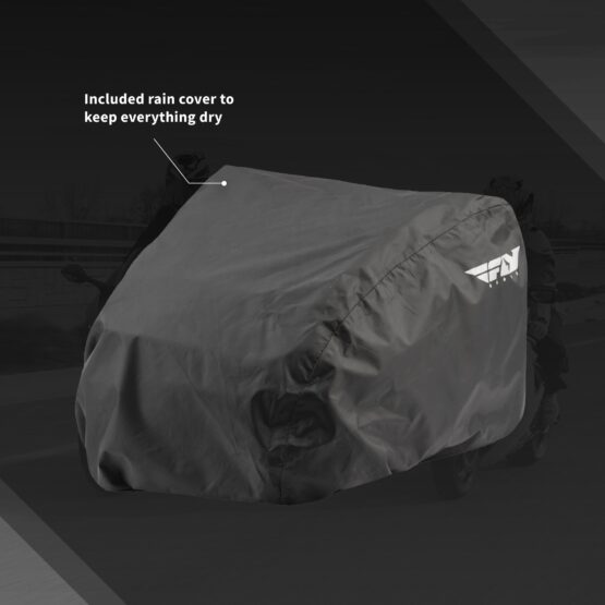 Fly Racing Medium Tank Bag 11-20L Street Motorcycle Luggage Black - Image 4