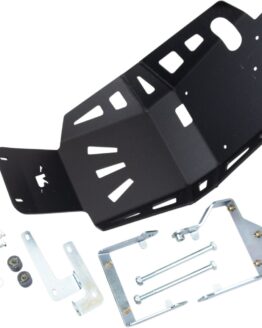 Black Aluminum Skid Plate