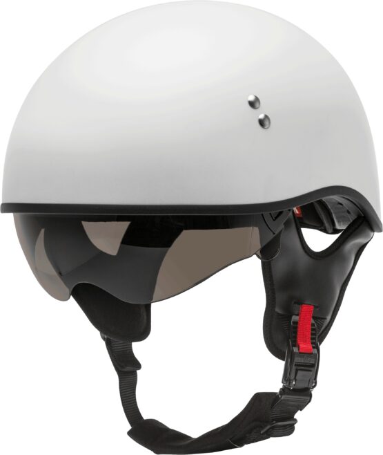 GMAX HH-65 Half Helmet Naked Matte White XL - Image 2