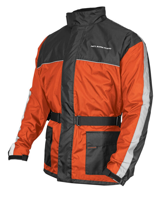 Nelson Rigg Solo Storm Jacket Orange/Black 3X-Large Men's - Image 2