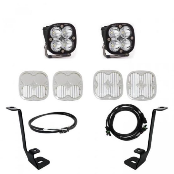 Baja Designs A-Pillar Kit Squadron Sport Spot w/ Upfitter Fits 2021+ Ford F150