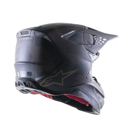 Supertech M10 Squad MIPS Helmet Dark Brown/Gold X-Large - Image 3