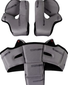 ICON Domain Helmet Liner and Cheek Pads Set Gray Large