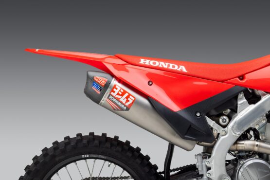 Yoshimura RS-12 Titanium Full Exhaust System Silver Fits 2025 Honda CRF250R/RX - Image 7